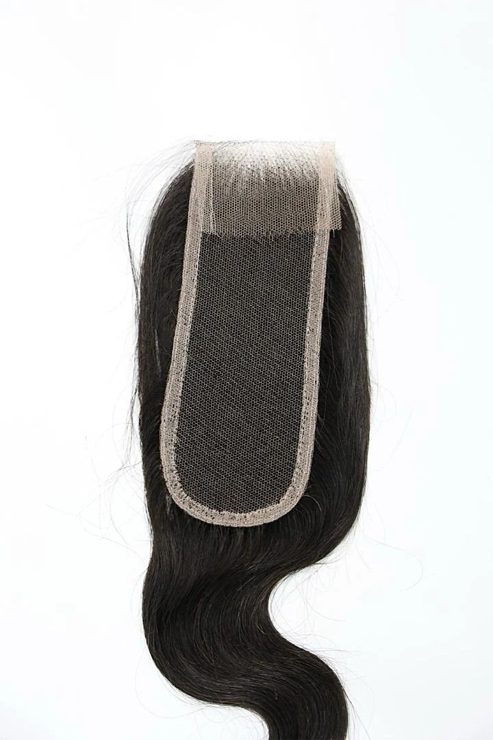 Luxe Virgin 2x6 HD Closure – 1B (Natural Black)